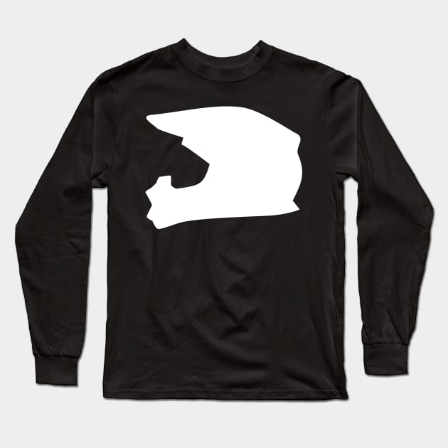 Motocross helmet Long Sleeve T-Shirt by Designzz